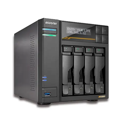 [AS6804T] Asustor Lockerstor 4 Gen3 AS6804T - 4 Bay NAS Storage